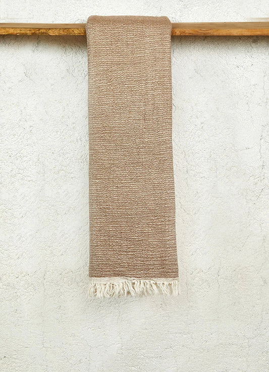 Muslin Cloth Hammam Towel Brown