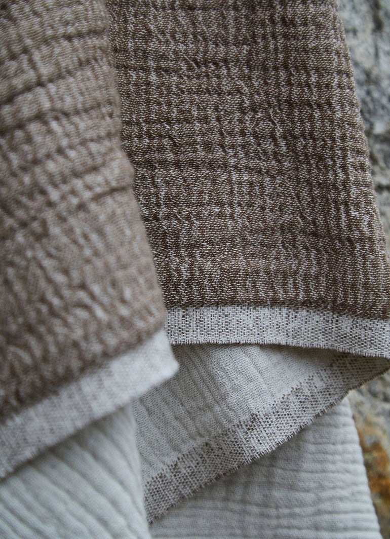 Muslin Cloth Hammam Towel Brown