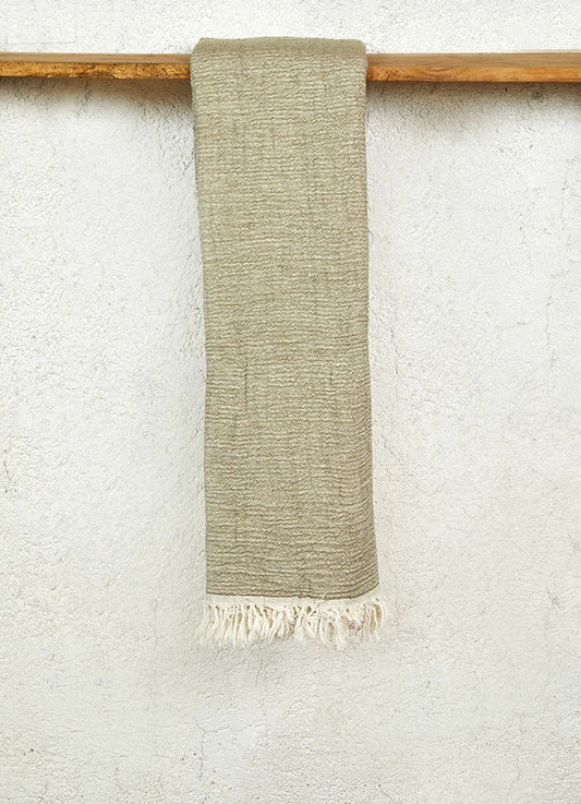 Muslin Cloth Hammam Towel Khaki