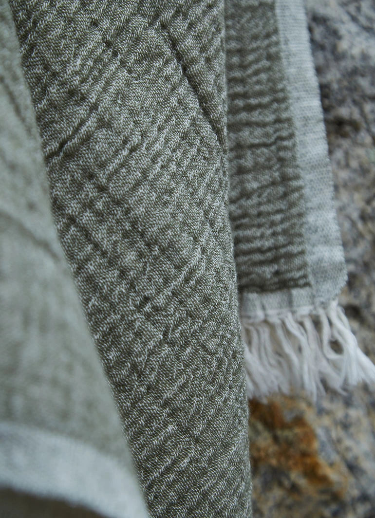 Muslin Cloth Hammam Towel Khaki