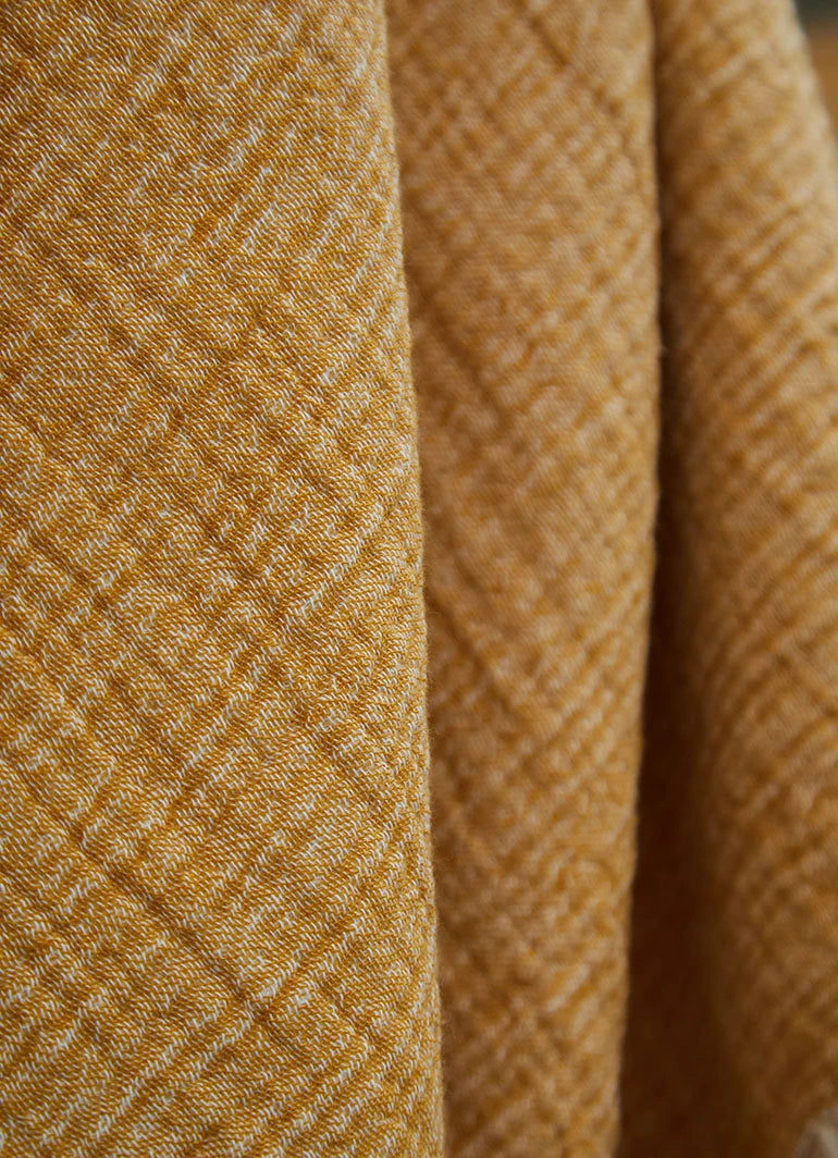 Muslin Cloth Hammam Towel Yellow