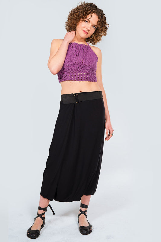Black Harem Pants for Women