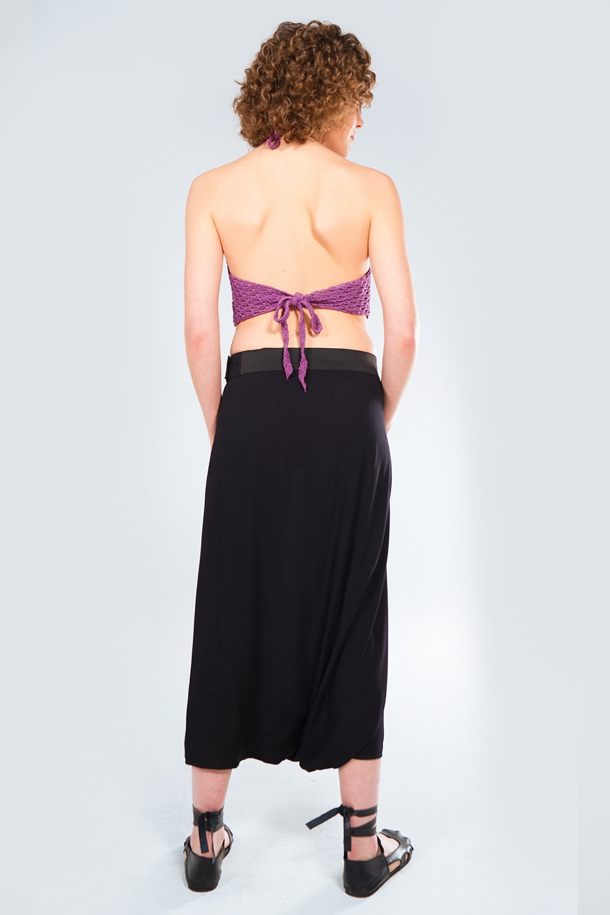 Black Harem Pants for Women
