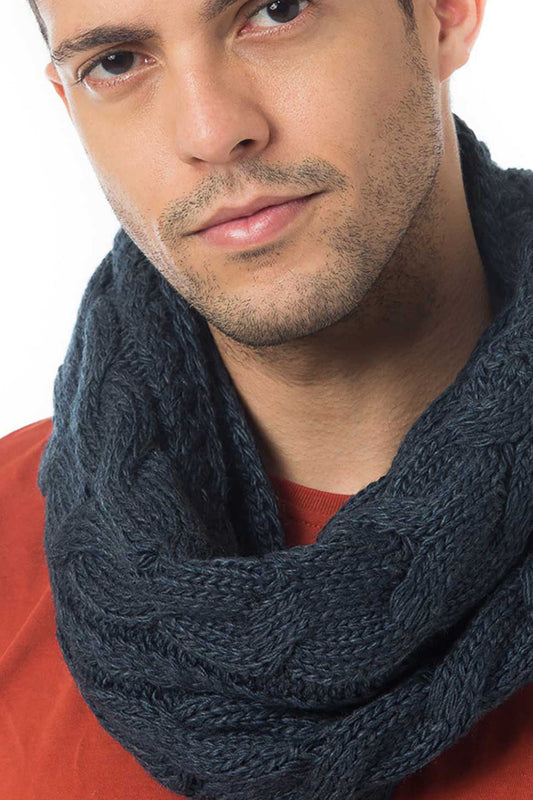 Dark Blue Scarf