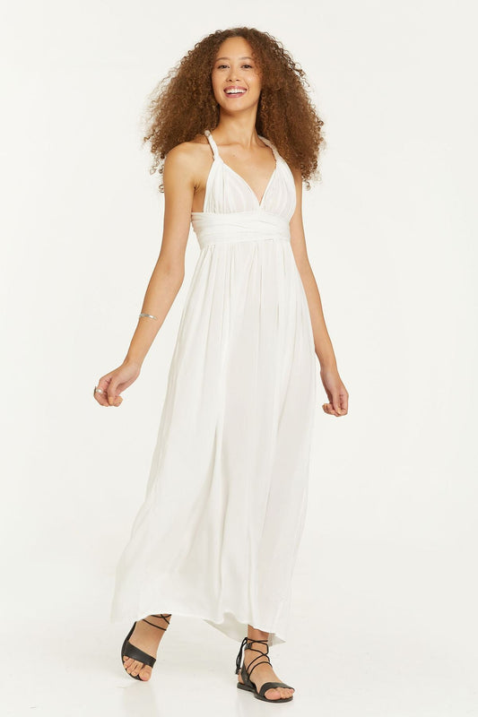 Maxi Summer Dress White
