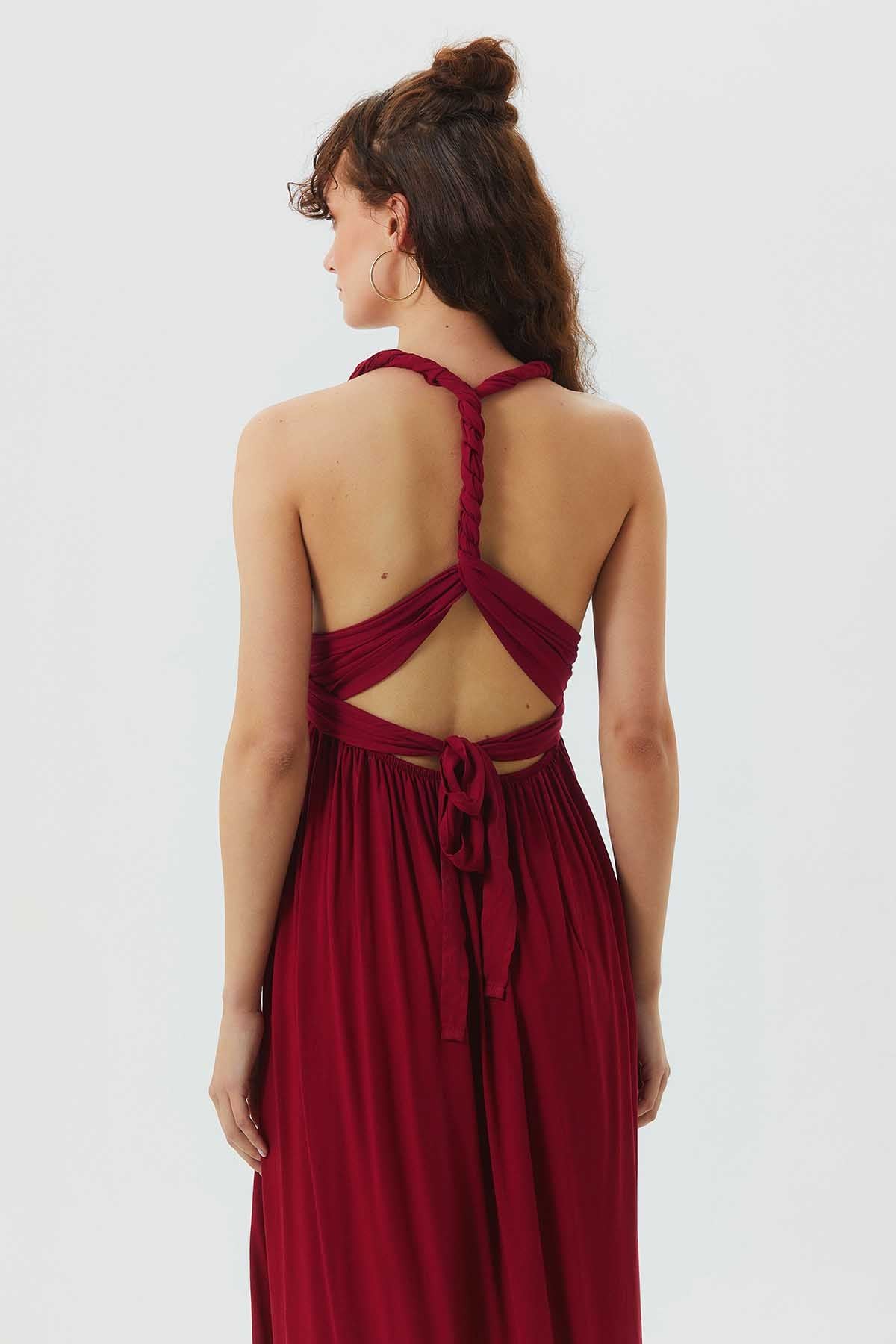 Maxi Summer Dress Red