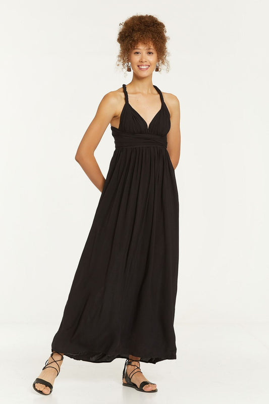 Maxi Summer Dress Black