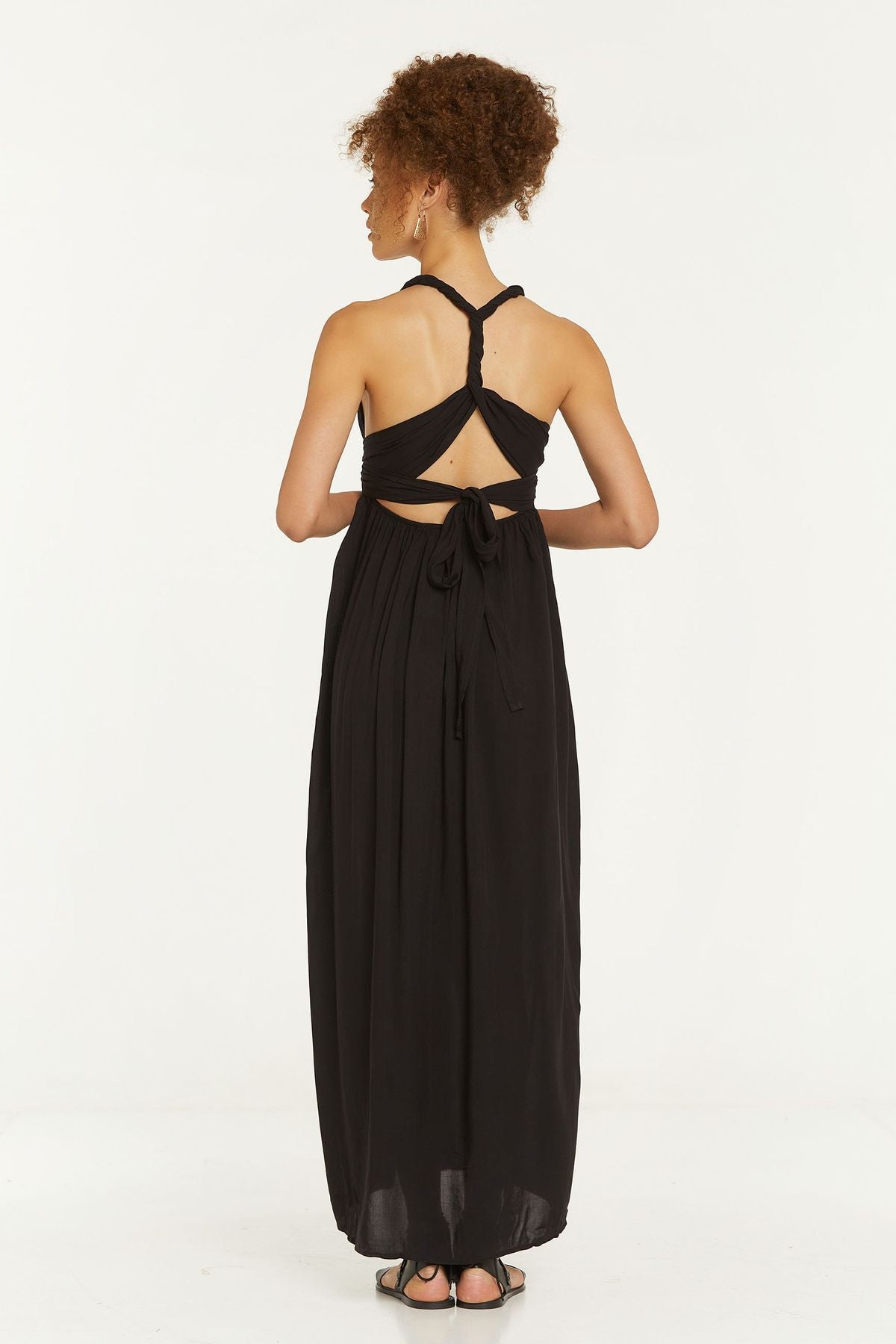 Maxi Summer Dress Black