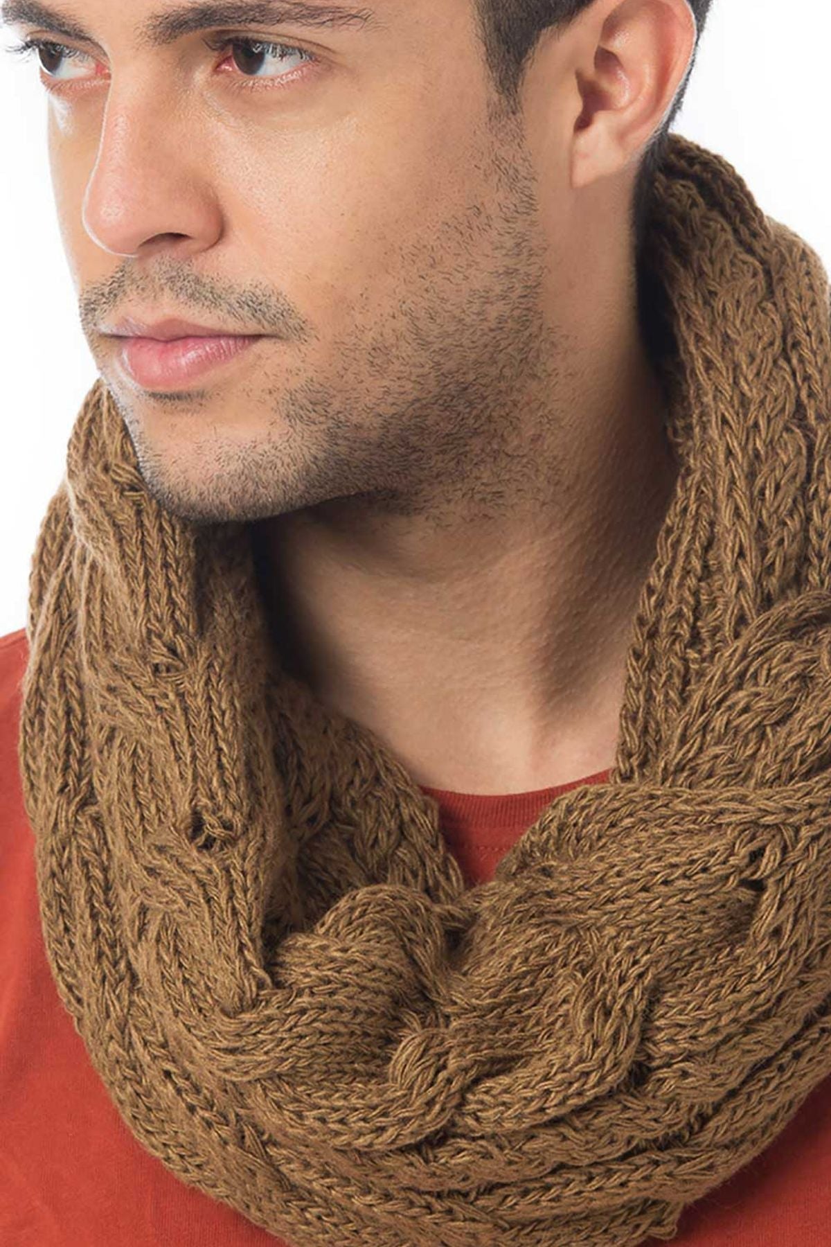 Brown Scarf Brown