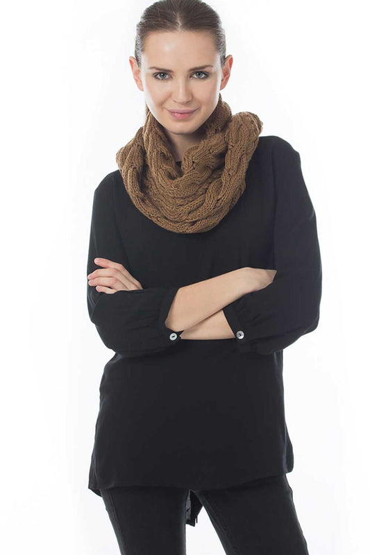 Brown Scarf Brown