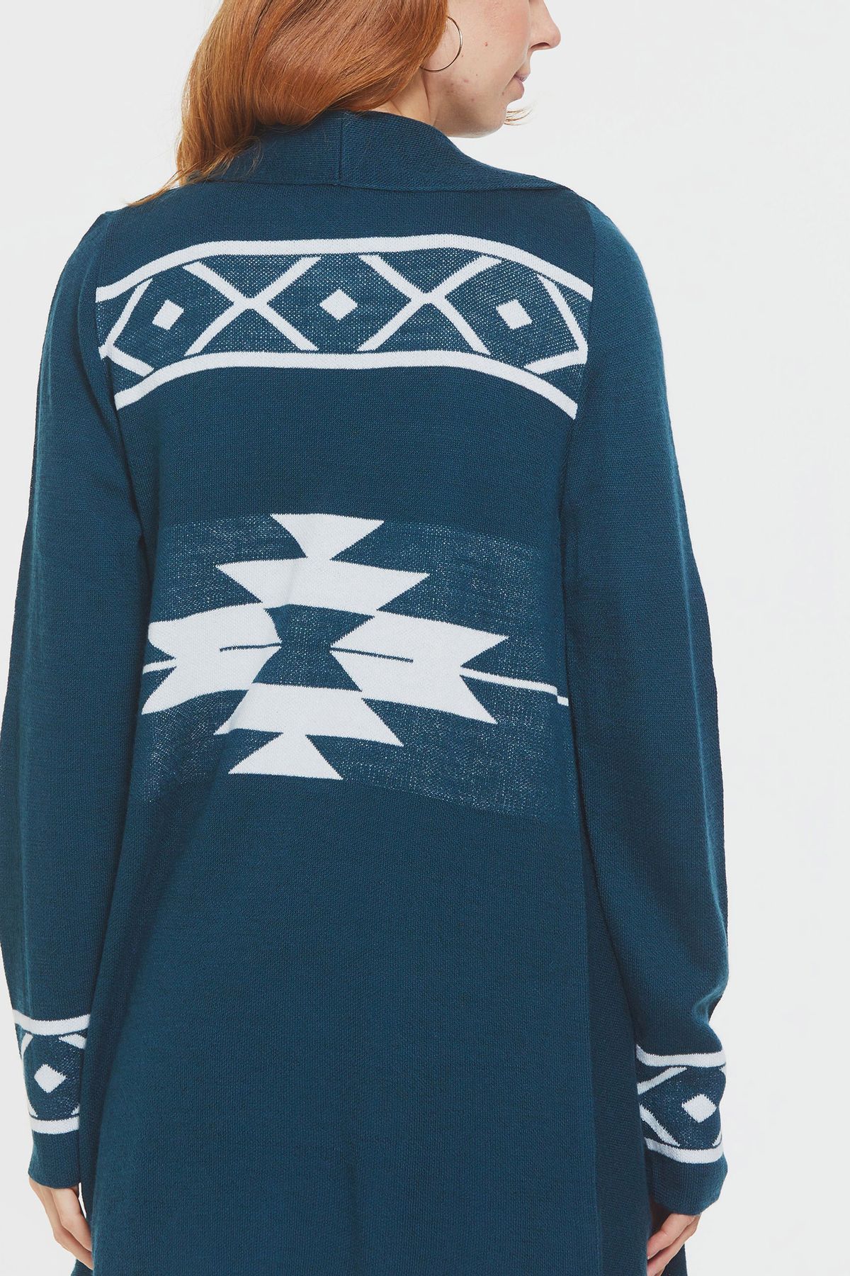Long Sweater Turquoise