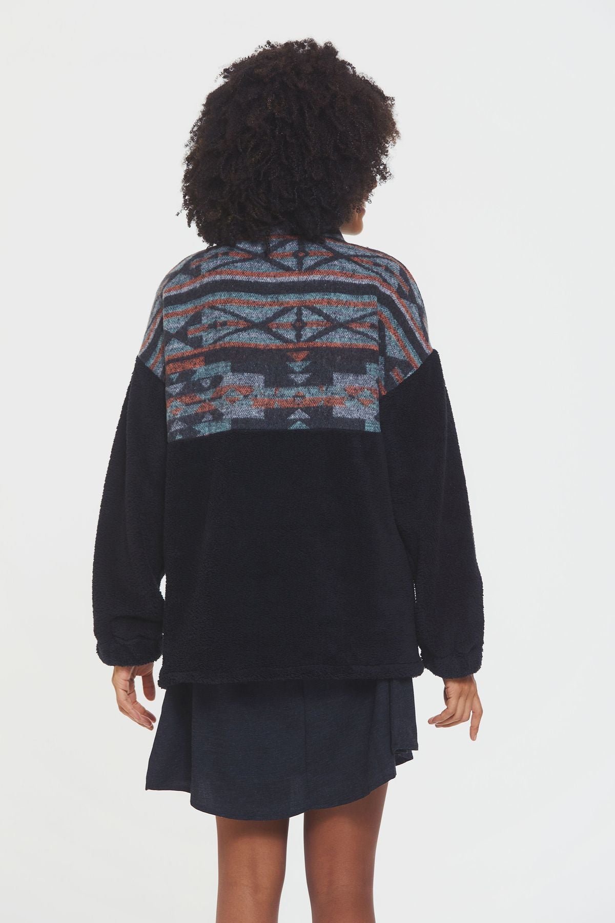 Plush Sweatshirt Black