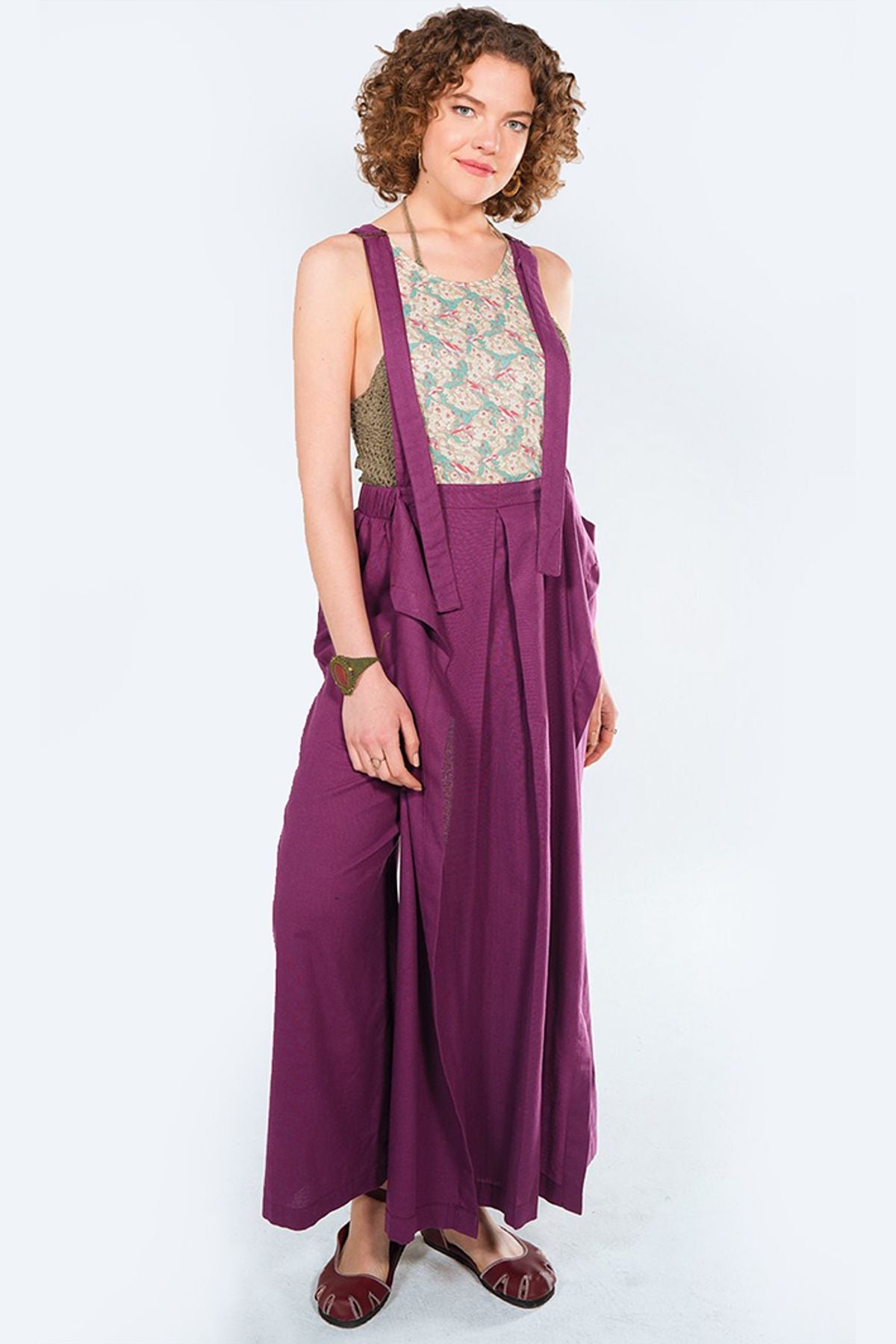 Hippie Jumpsuit Purple