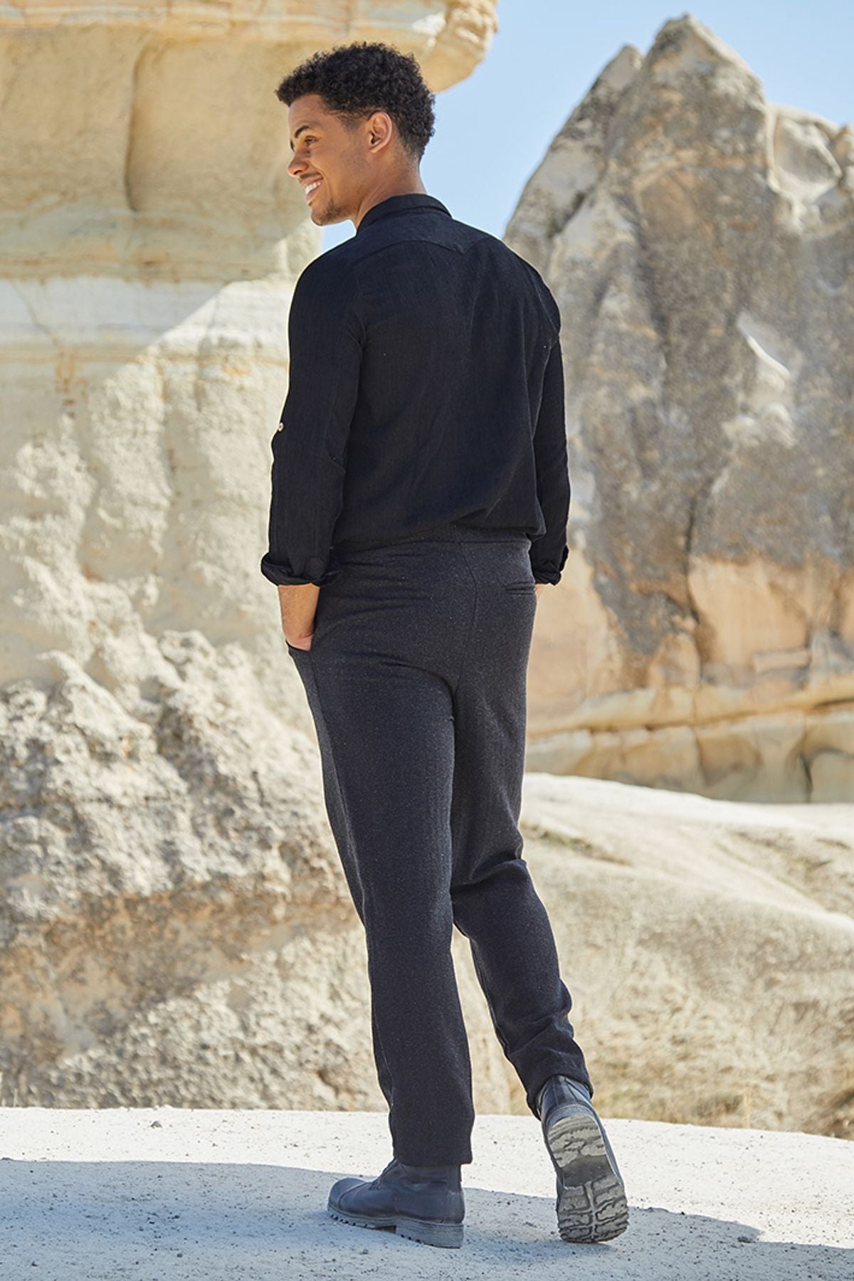 Men's Winter Pants Black