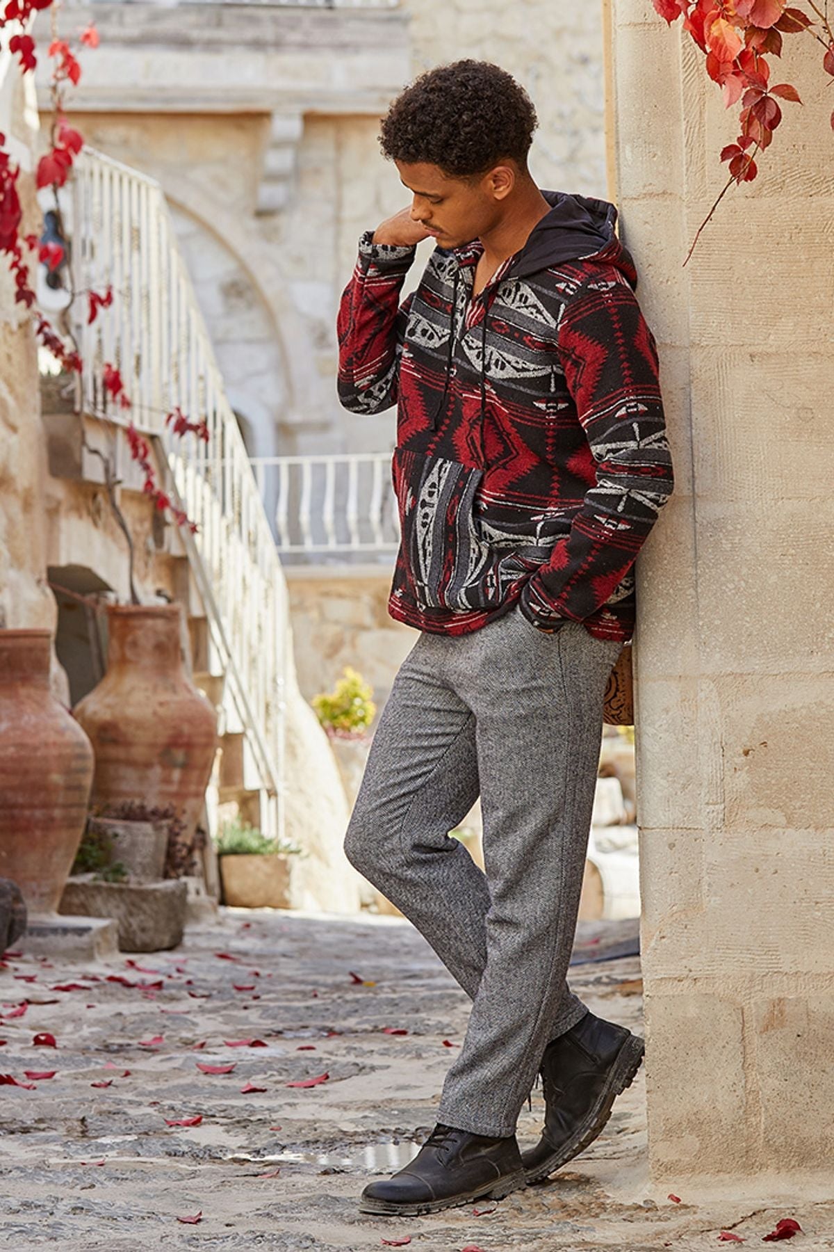 Men's Winter Pants Gray