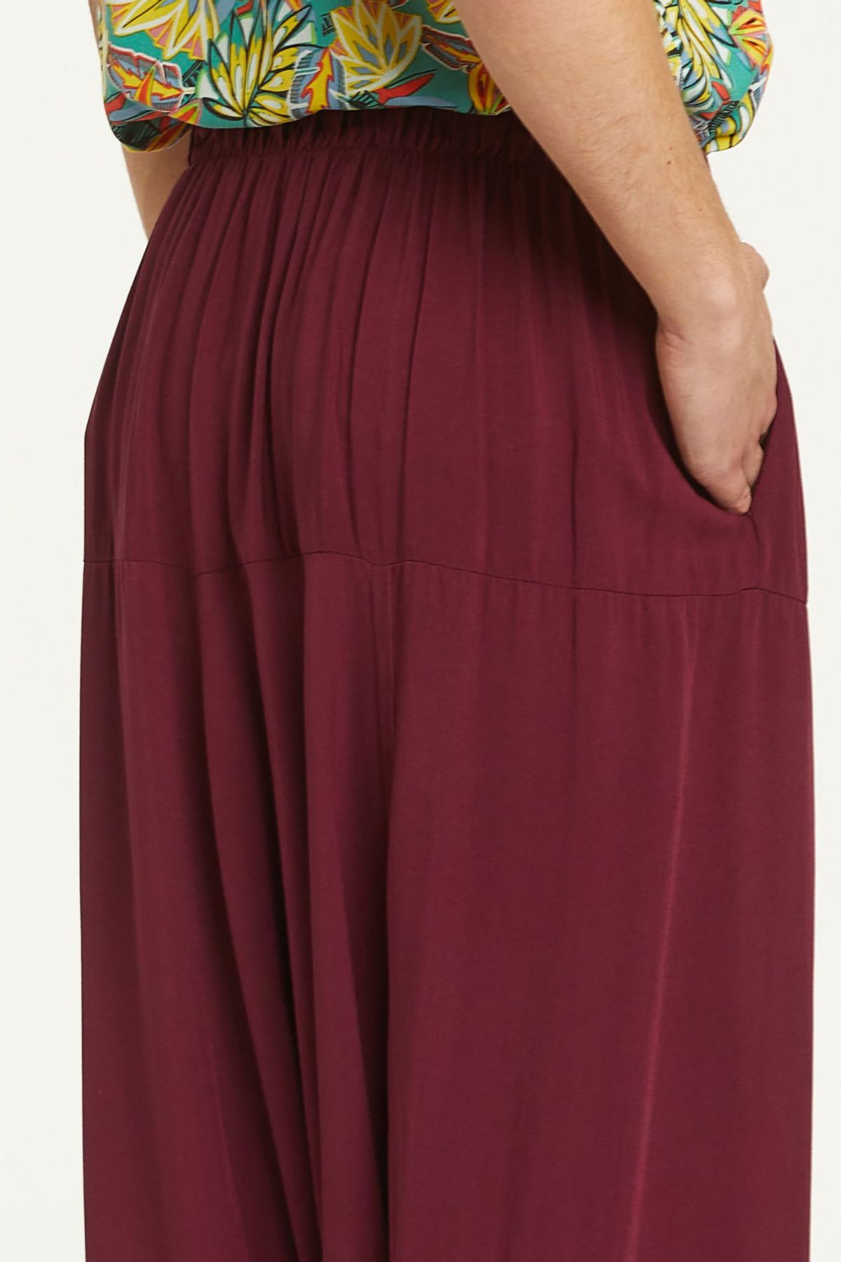Unisex Harem Pants Purple