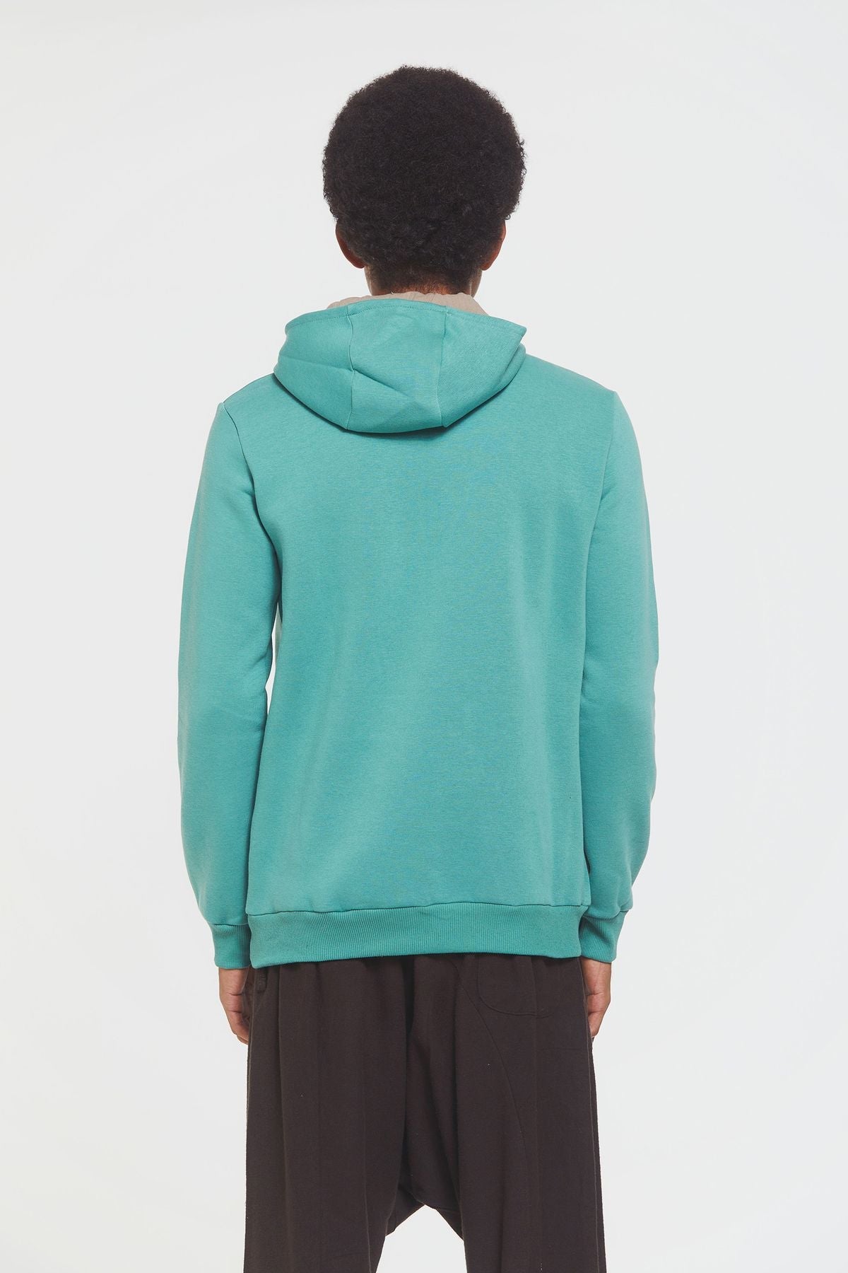 Kangaroo Pocket Men's Hoodie Green