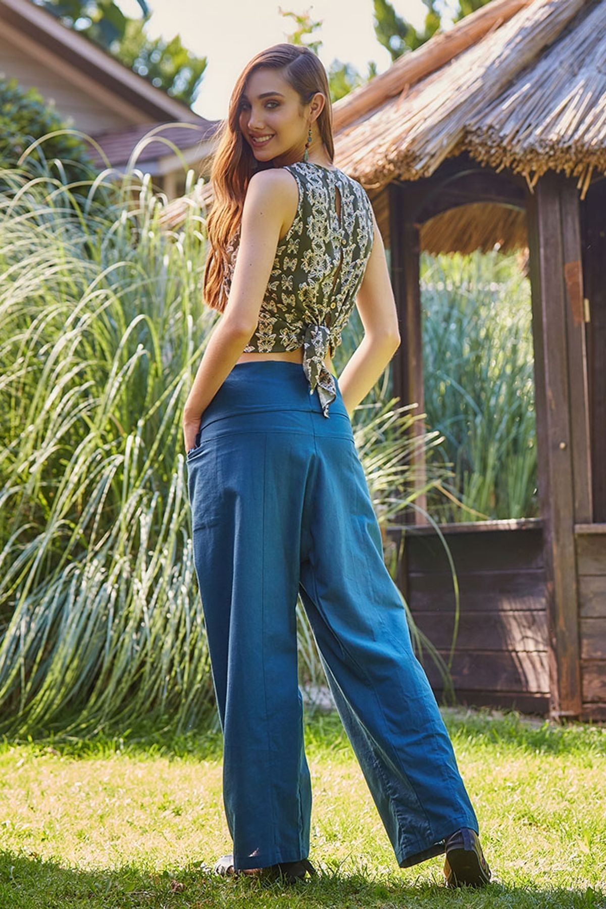 Thai Fisherman Pants Blue