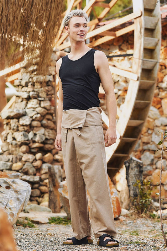 Thai Fisherman Pants Beige