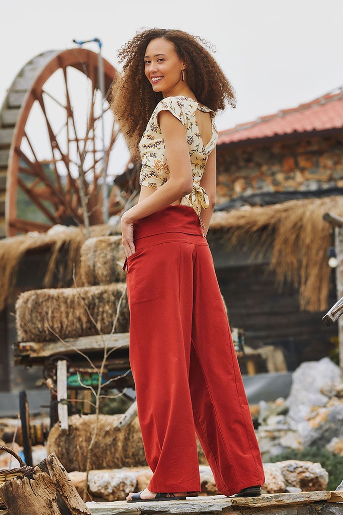 Thai Fisherman Pants Orange