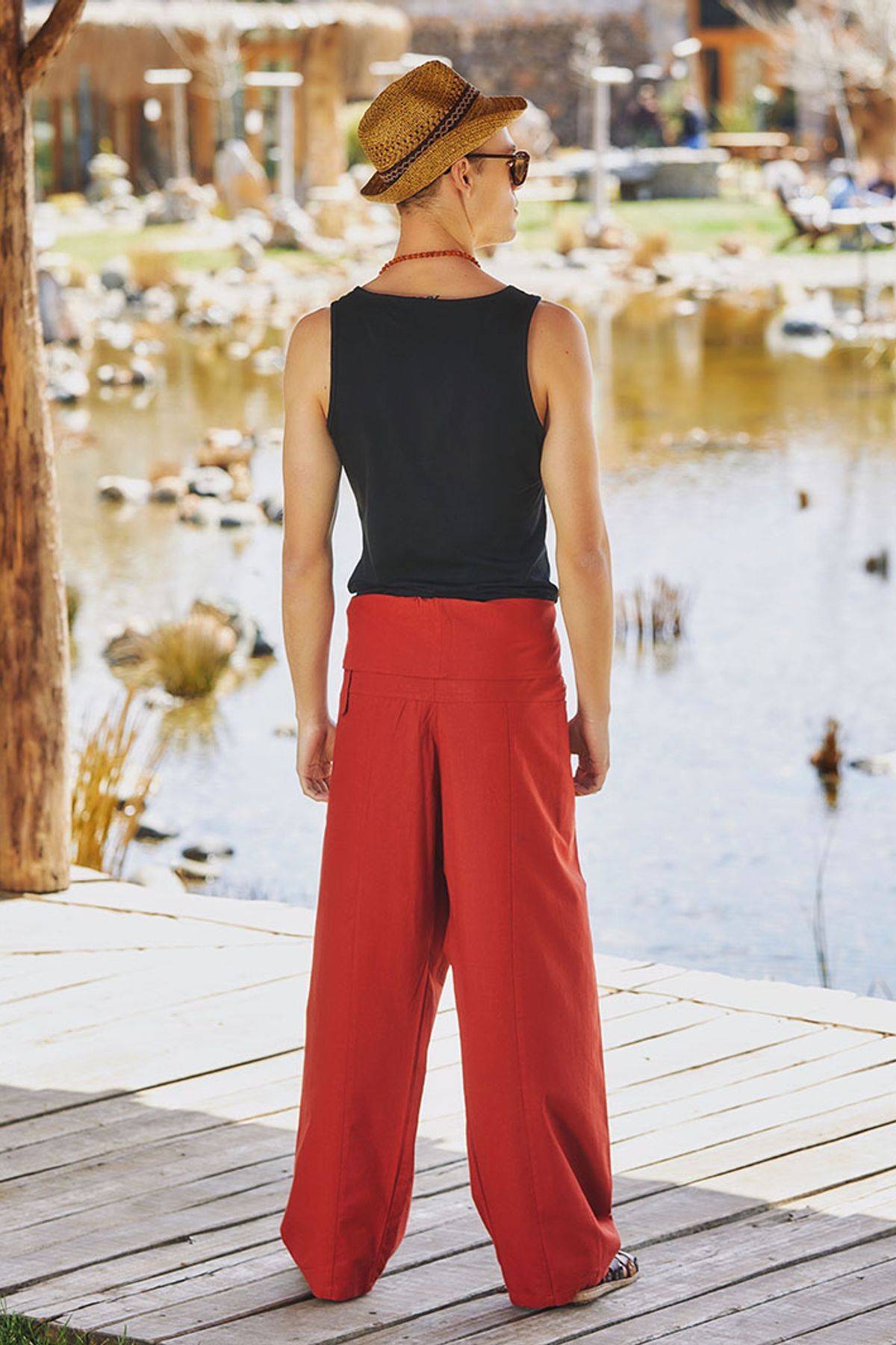 Thai Fisherman Pants Orange