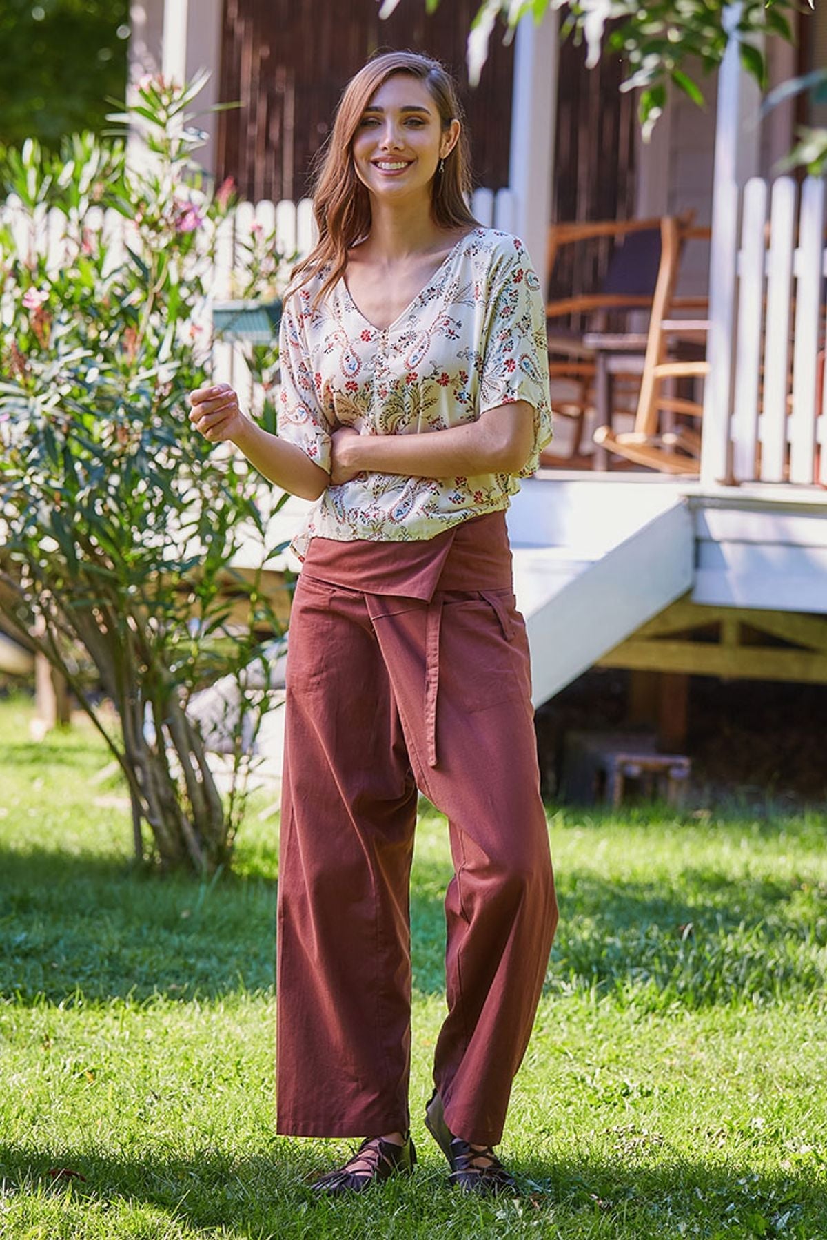 Thai Fisherman Pants Brown