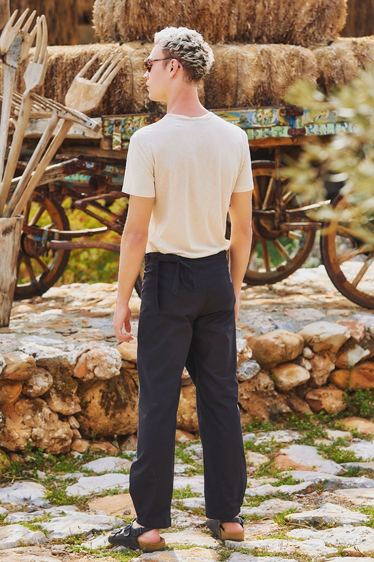 Wrap Pants Black