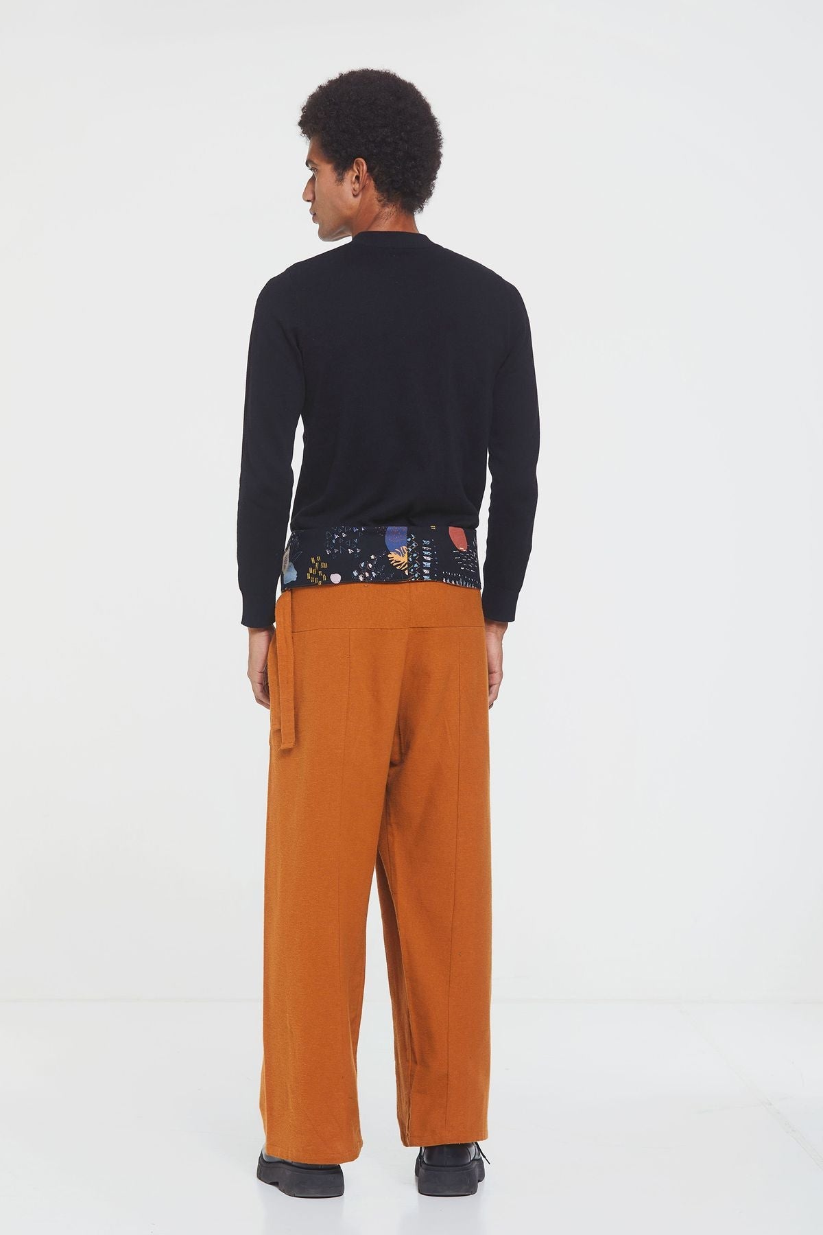 Unisex Warm Thai Fisherman Pants Yellow