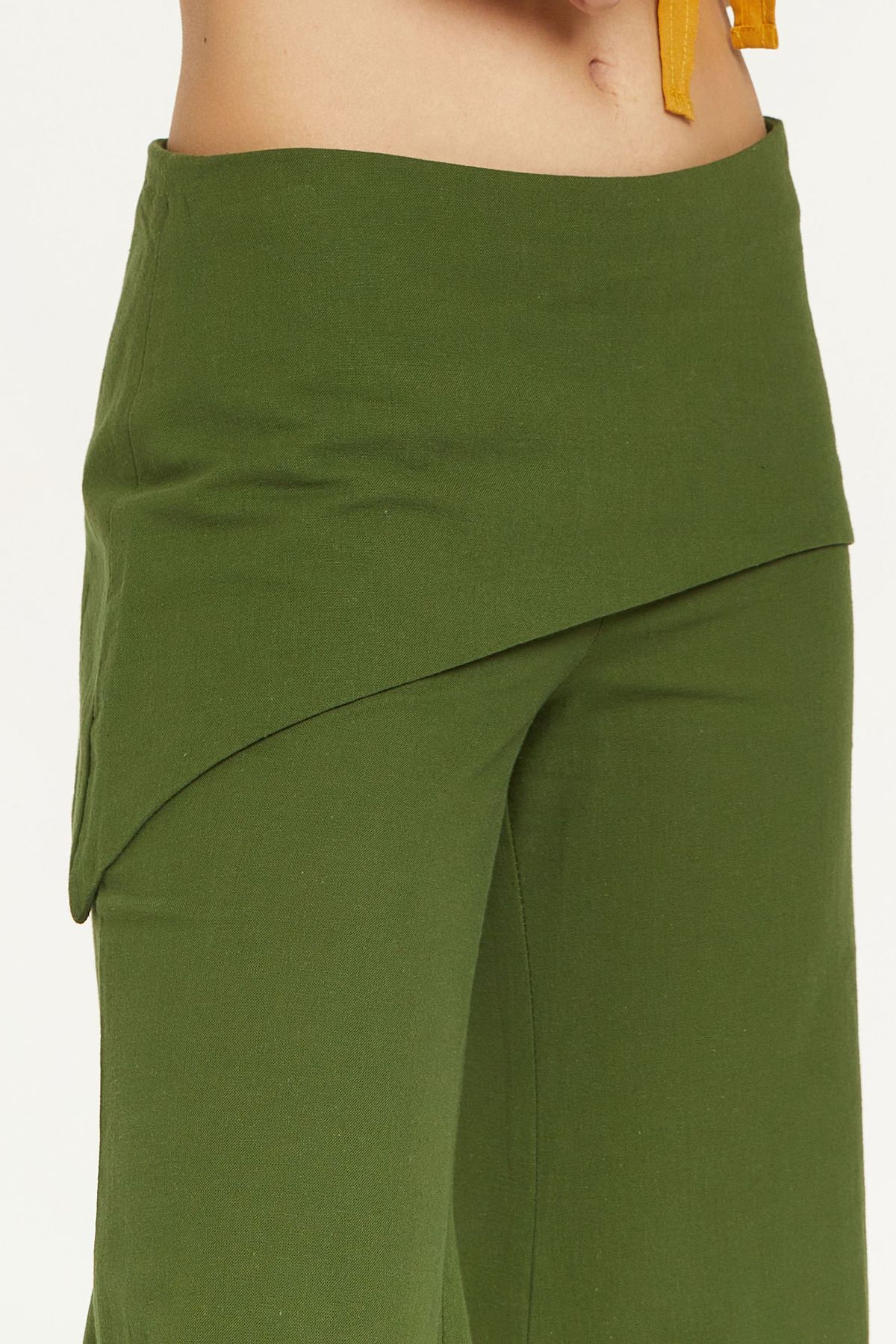 Women's Cotton Hippie Pants Green