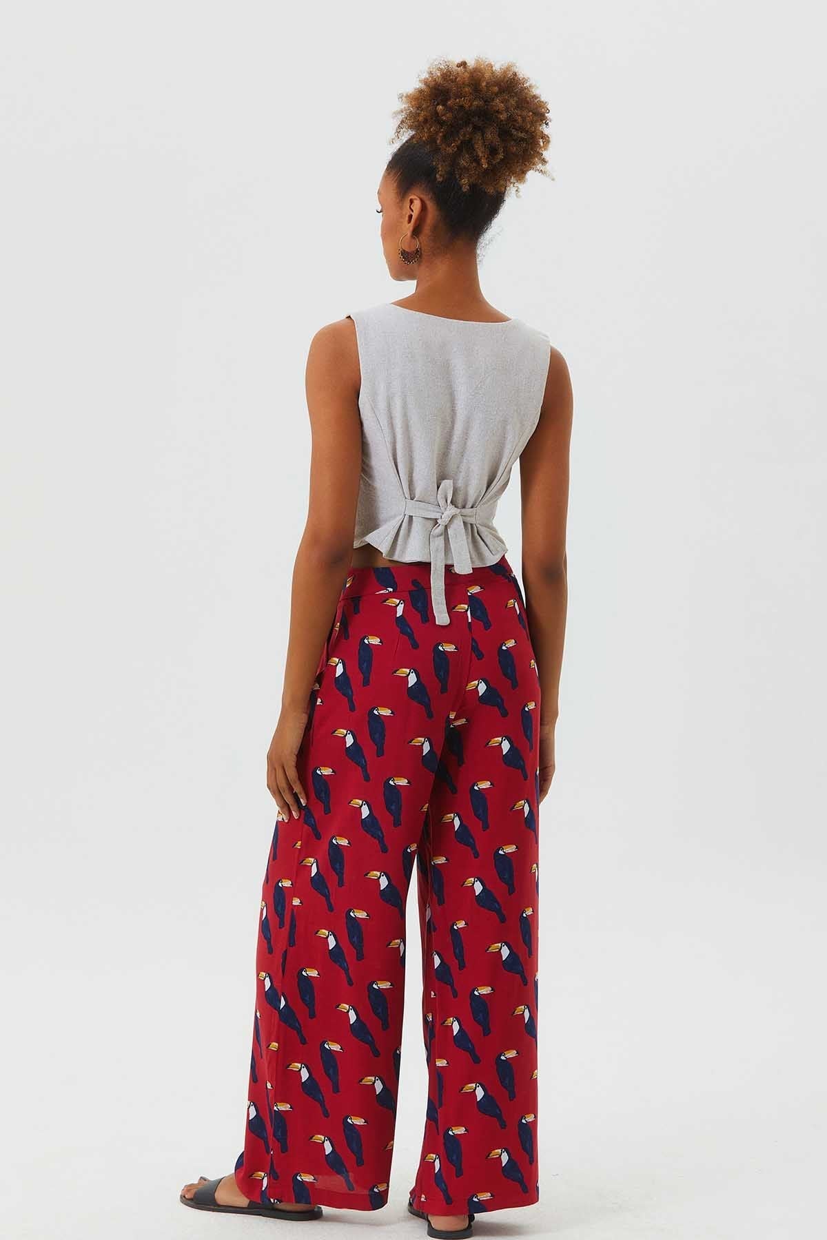 Boho Women's Pants Red