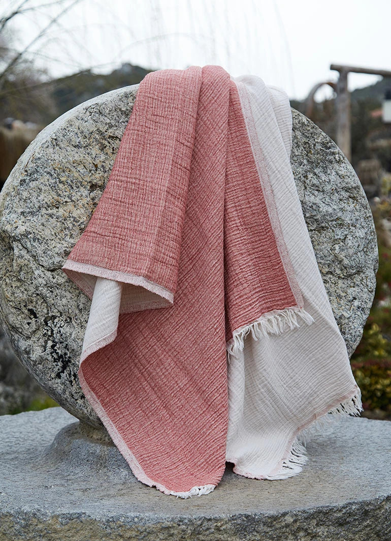 Muslin Cloth Hammam Towel Burnt Orange