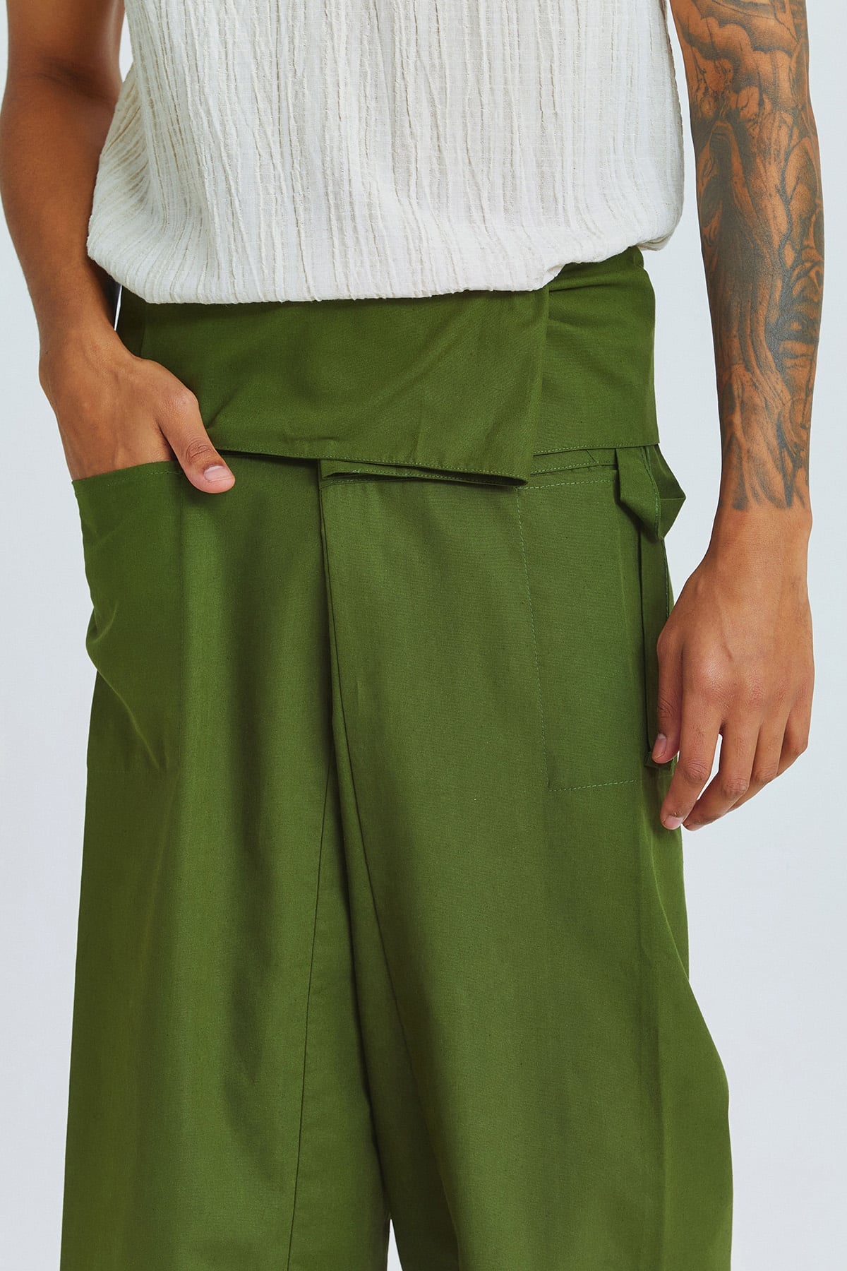 Thai Fisherman Pants Green