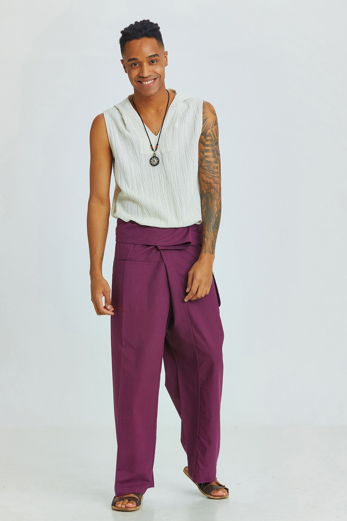 Thai Fisherman Pants Purple