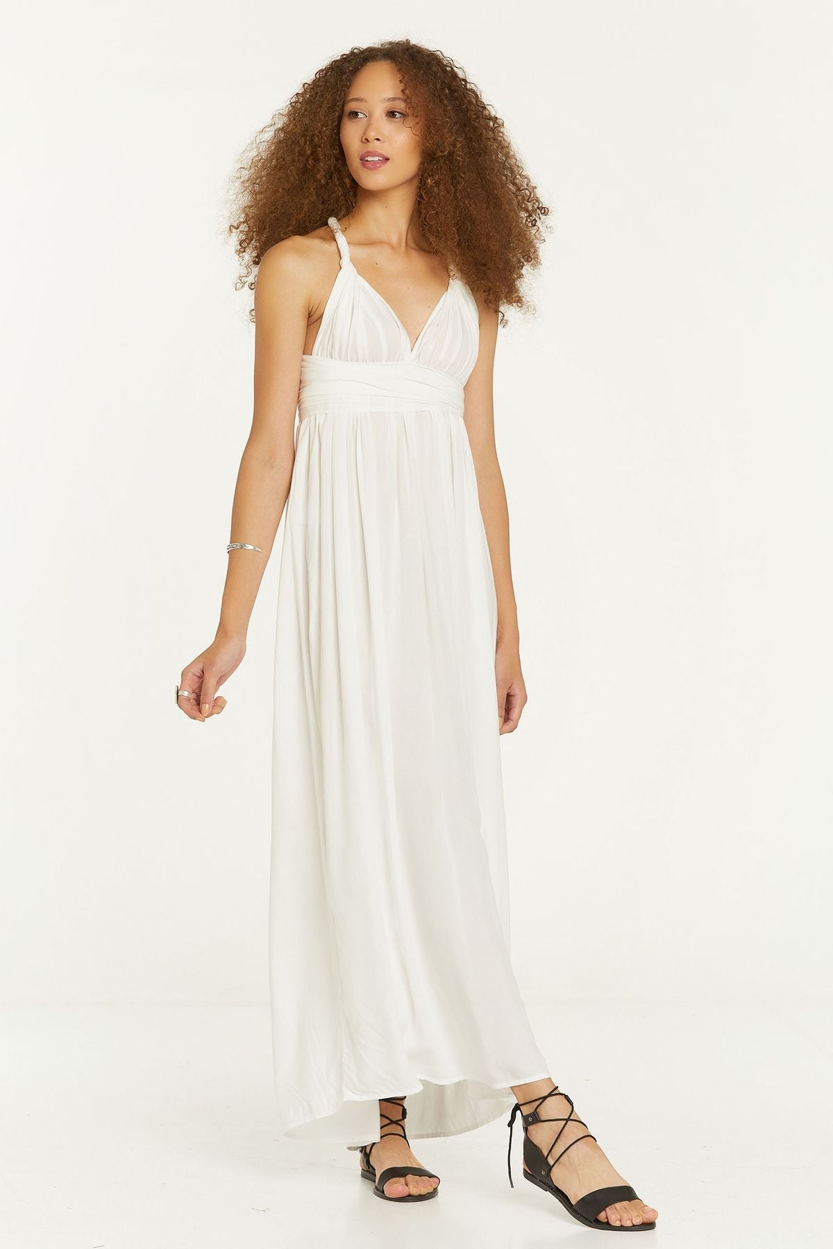 Maxi Summer Dress White