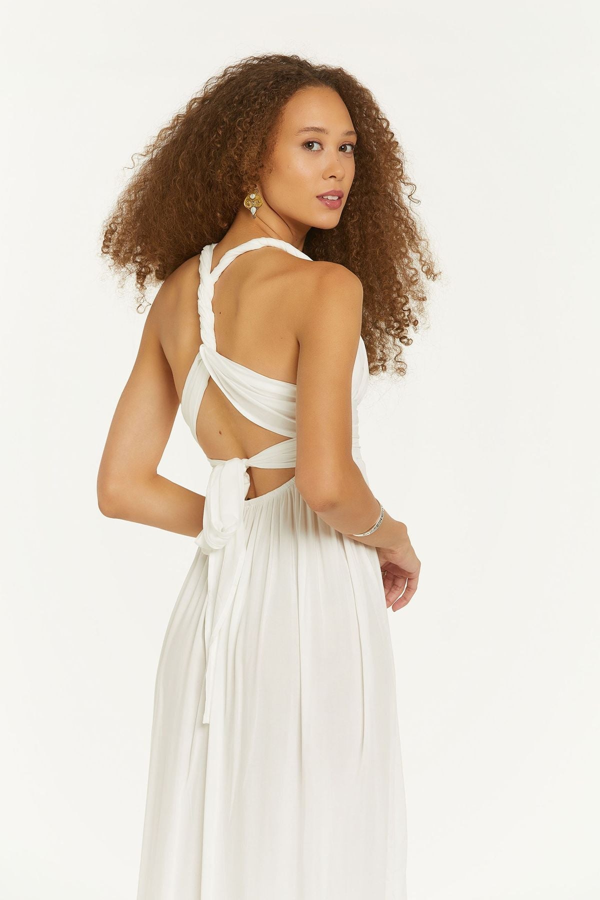 Maxi Summer Dress White