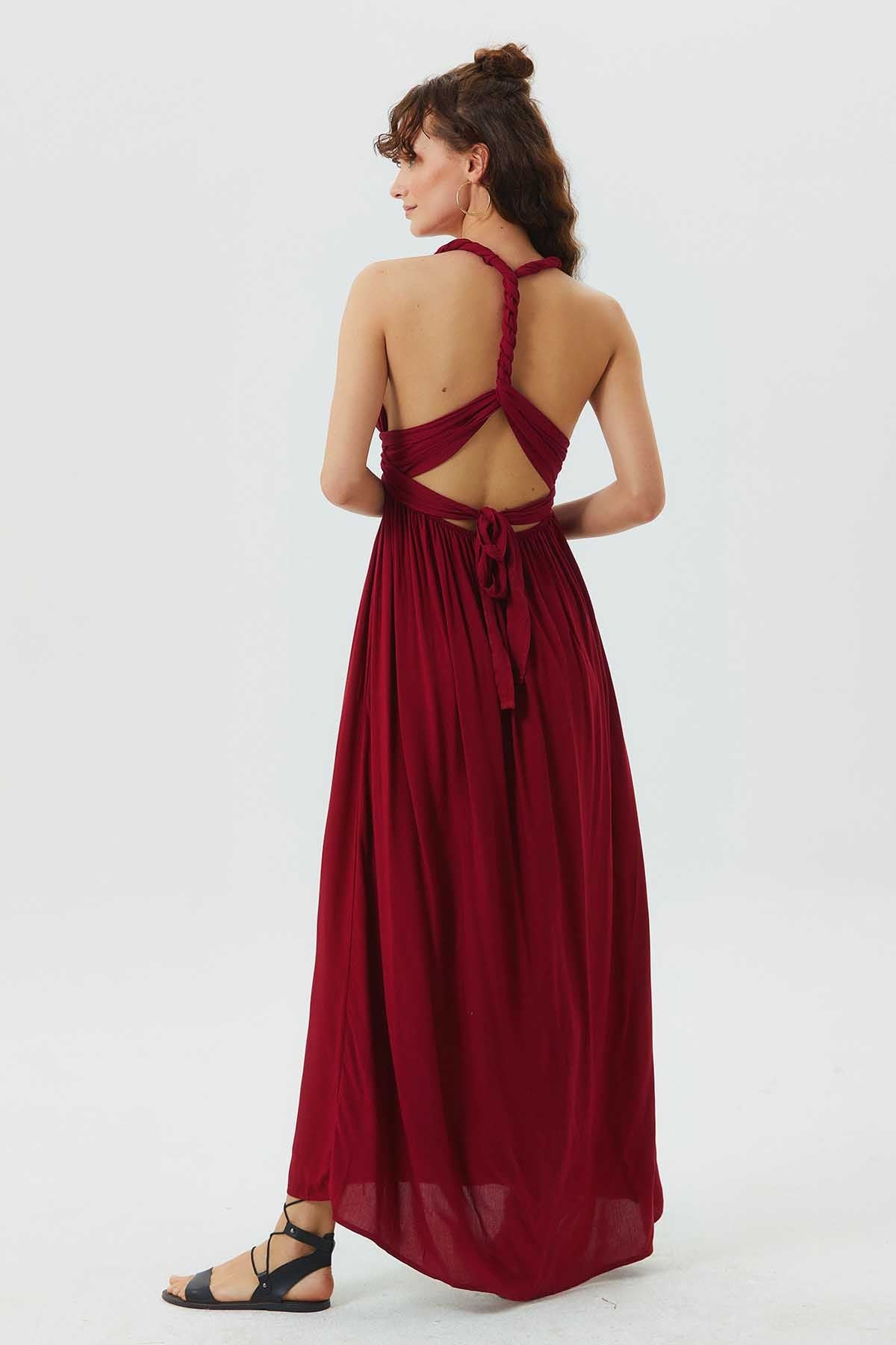 Maxi Summer Dress Red