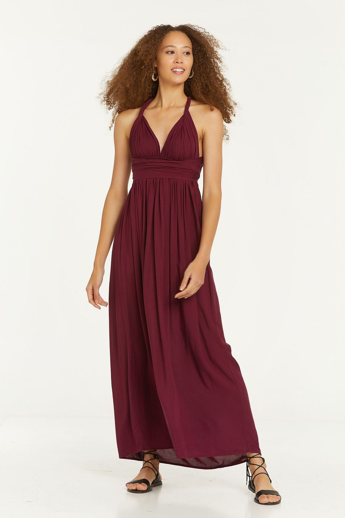 Maxi Summer Dress Purple