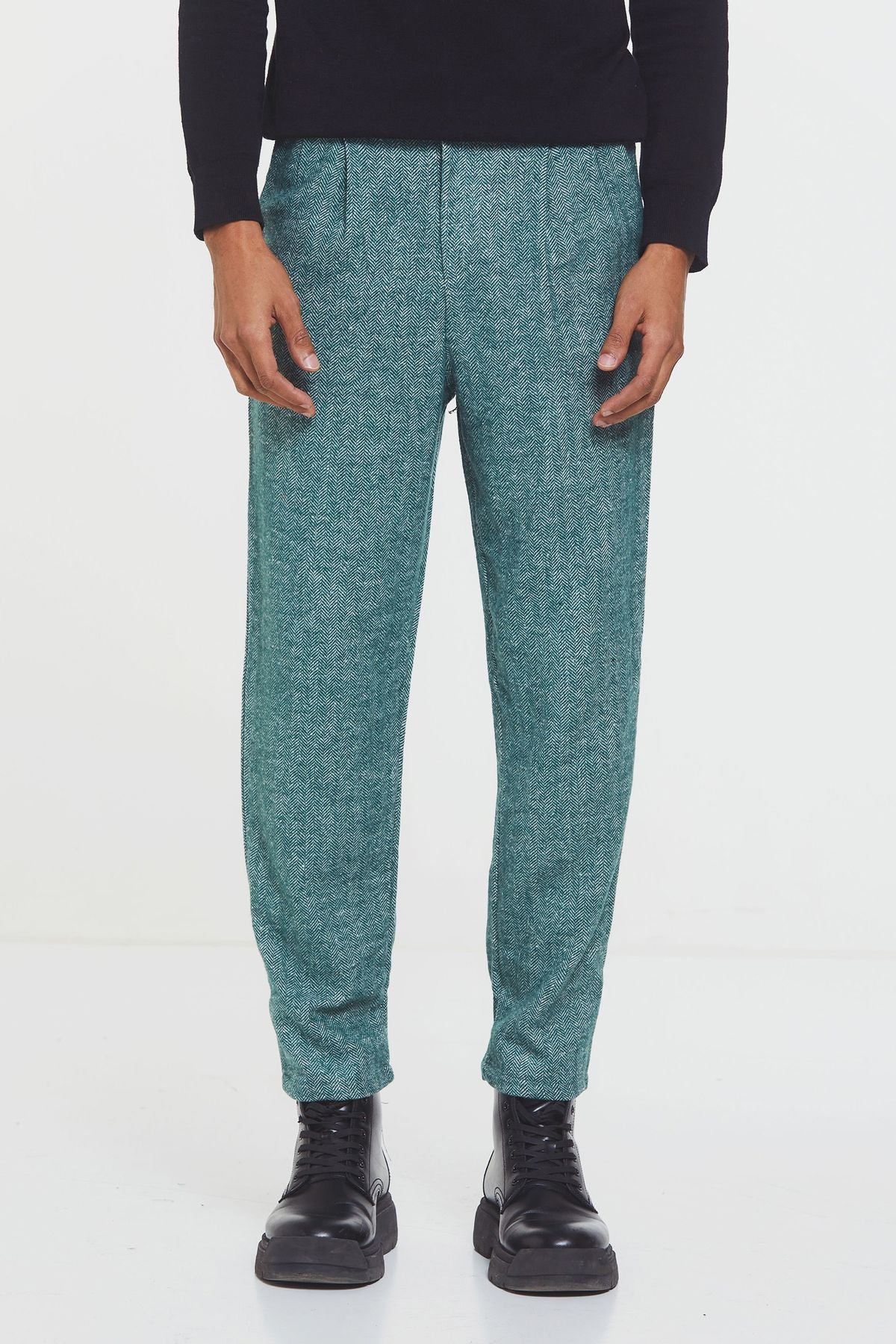 Men's Winter Pants Turquoise