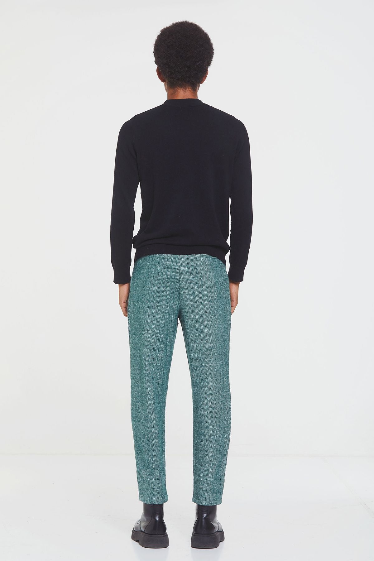 Men's Winter Pants Turquoise