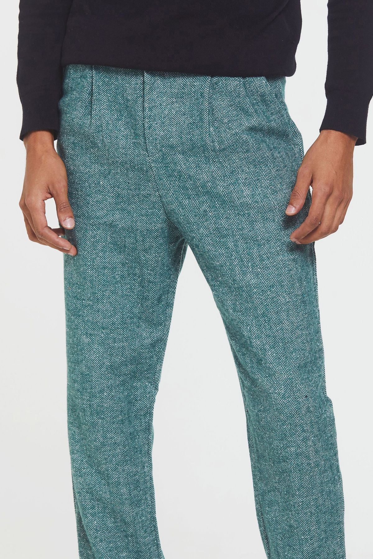 Men's Winter Pants Turquoise