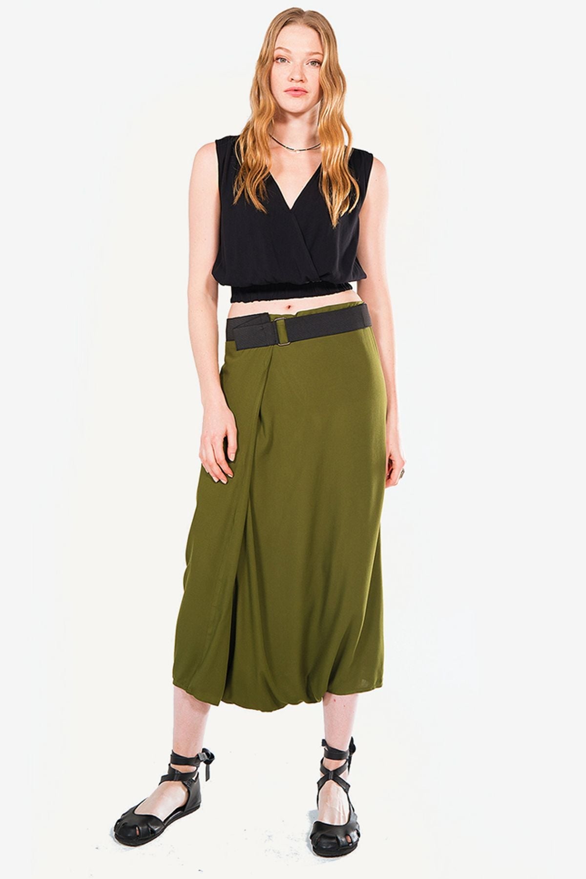 Harem Pants for Women Khaki